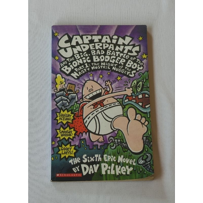 [second] Captain Underpants and the big bad battle of the bionic booger boy