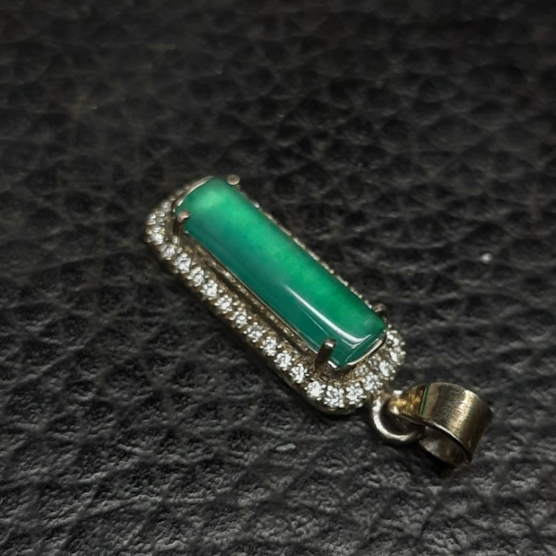 Liontin Perak Batu Bacan Doko Majiko