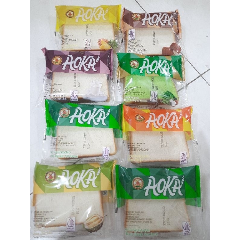 

Roti Aoka Panggang Mix 9 rasa isi 60pc