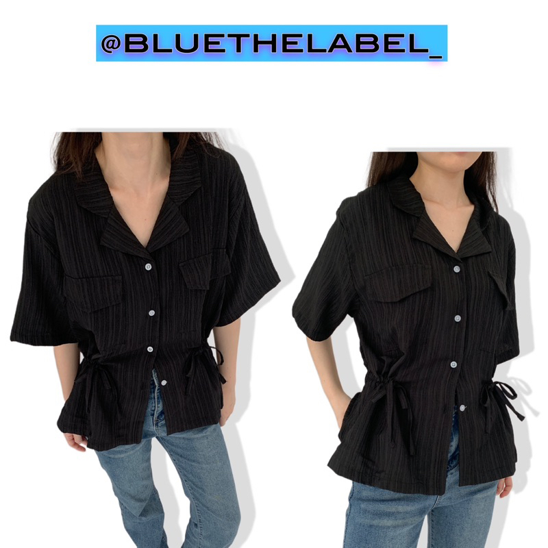 Elea Top - Kemeja Wanita V neck