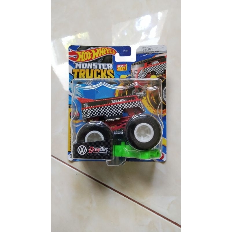 Hot Wheels Hotwheels Rare Langka VW Monster Dragbus