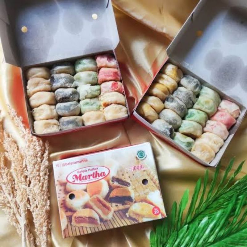 Bakpia Pathok Martha Bakpia Basah / Bakpia Kering Oleh Oleh Khas Jogja Istimewa