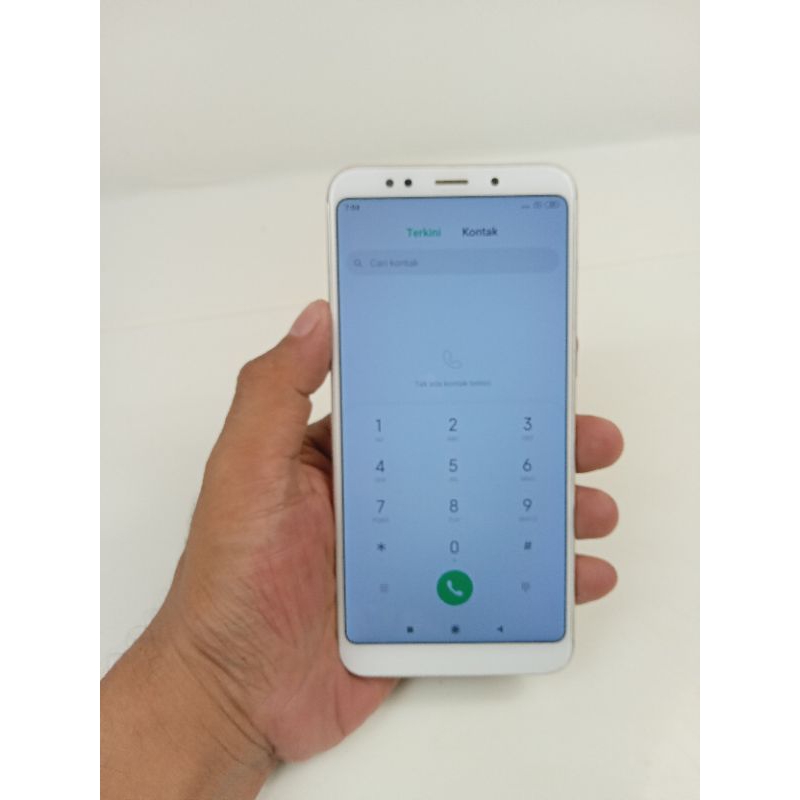 lcd frame Tulangan Xiaomi Redmi 5 plus original copotan asli