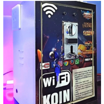 Wifi Koin Paket lengkap Non Remot Ngrok