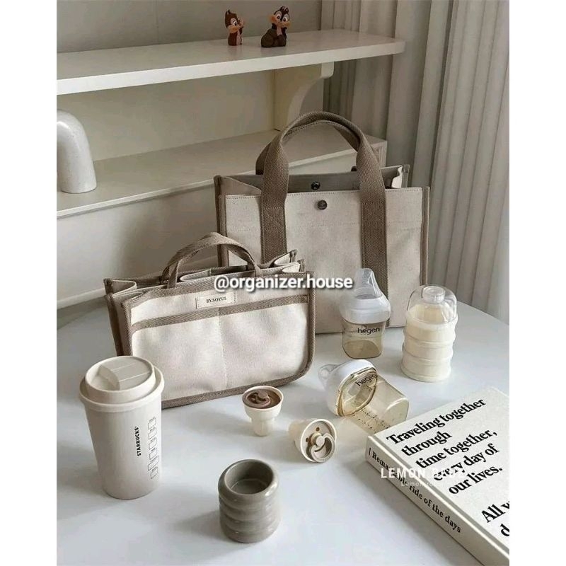 tas / tas wanita / bag in bag / tas kerja / tas banyak kantong