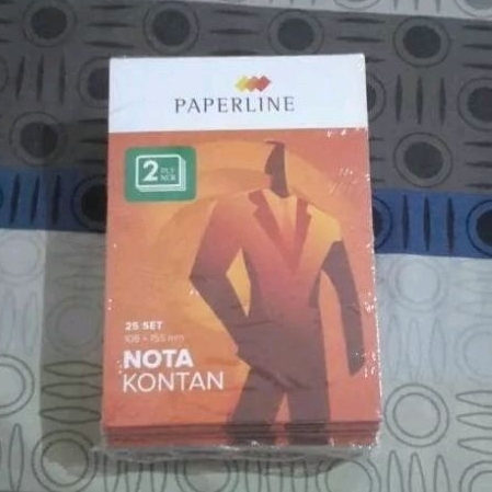 

Nota Kontan Paperline Rangkap 2 (2 Ply) 108mm x 155mm