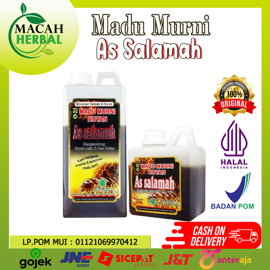 

MADU RIAU AS SALAMAH / MADU HUTAN MURNI / MADU ASALAMAH / MADU MURNI / MADU MANIS