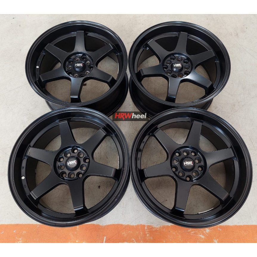 Velg Second TE37 Ring 18 Lebar 8 Lobang Baut 5 Et40 Velg Hsr Wheel Tokyo