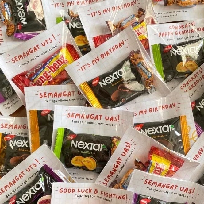 

[VOL 1] MINI GIFT SNACK | BISA REQUEST TULISAN