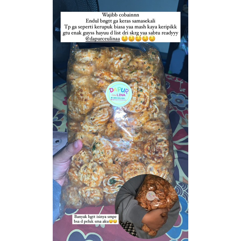 

kerupuk Tatangga mamang rafael bandung