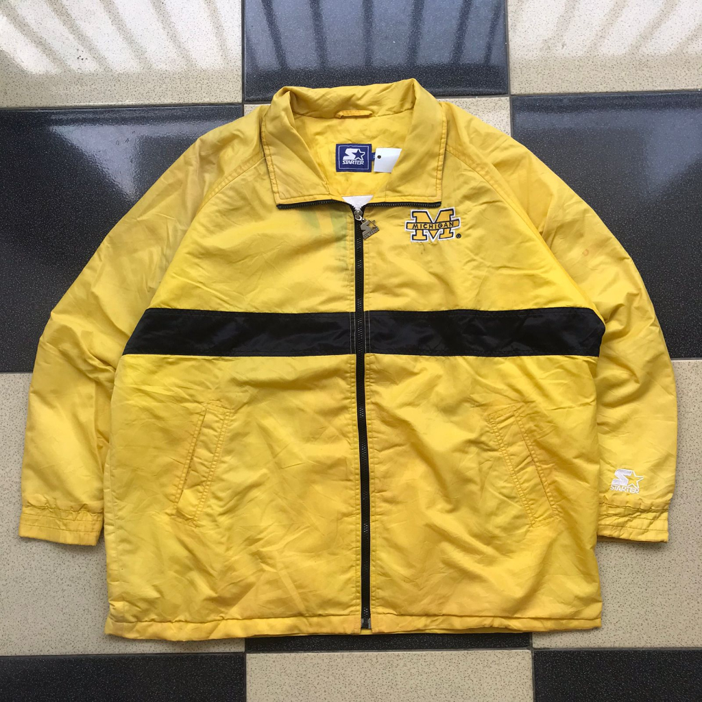 Vintage Windbreaker Michigan by Starter