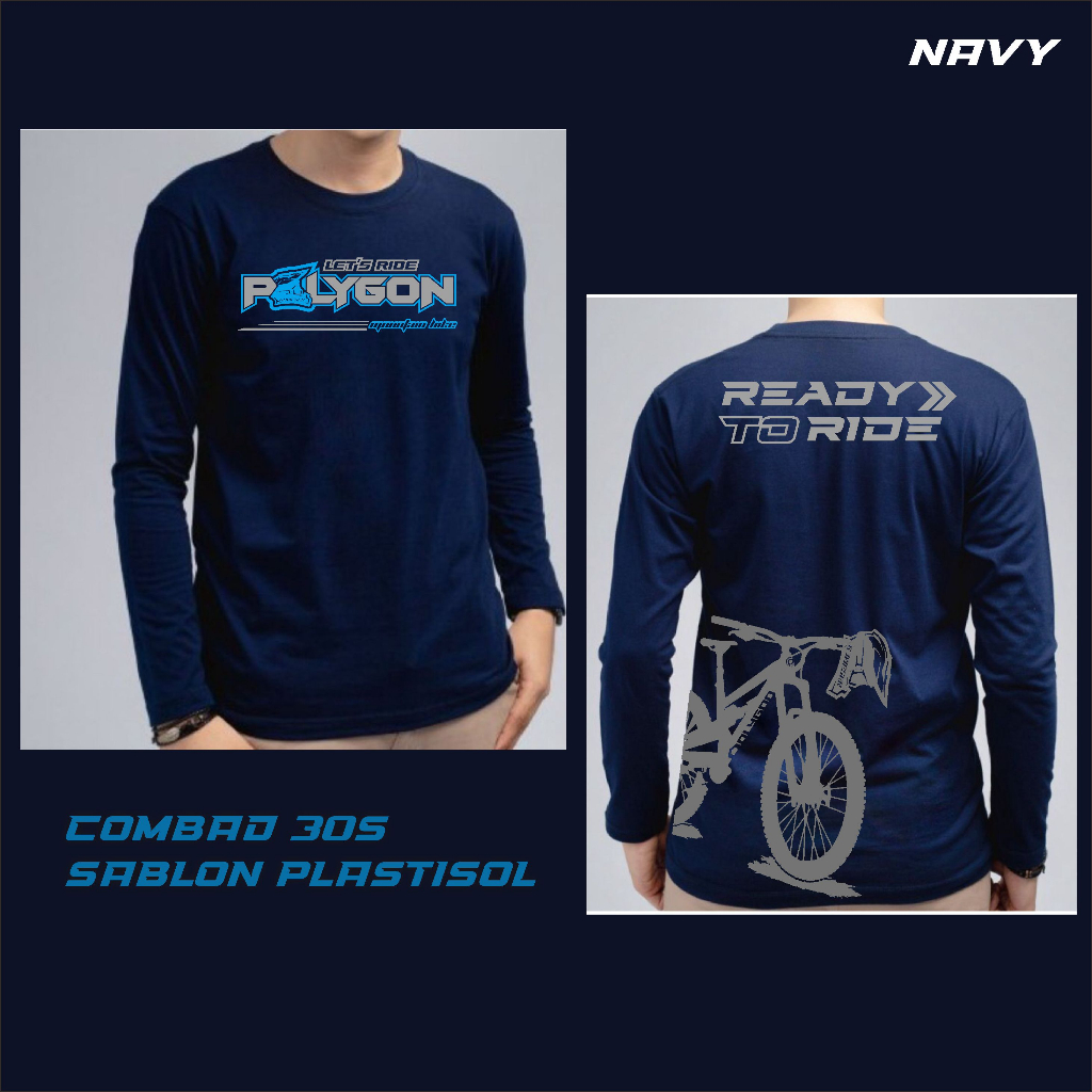 Kaos Polygon MTB/ Kaos MTB/ Kaos Sepeda MTB/ Kaos Downhill