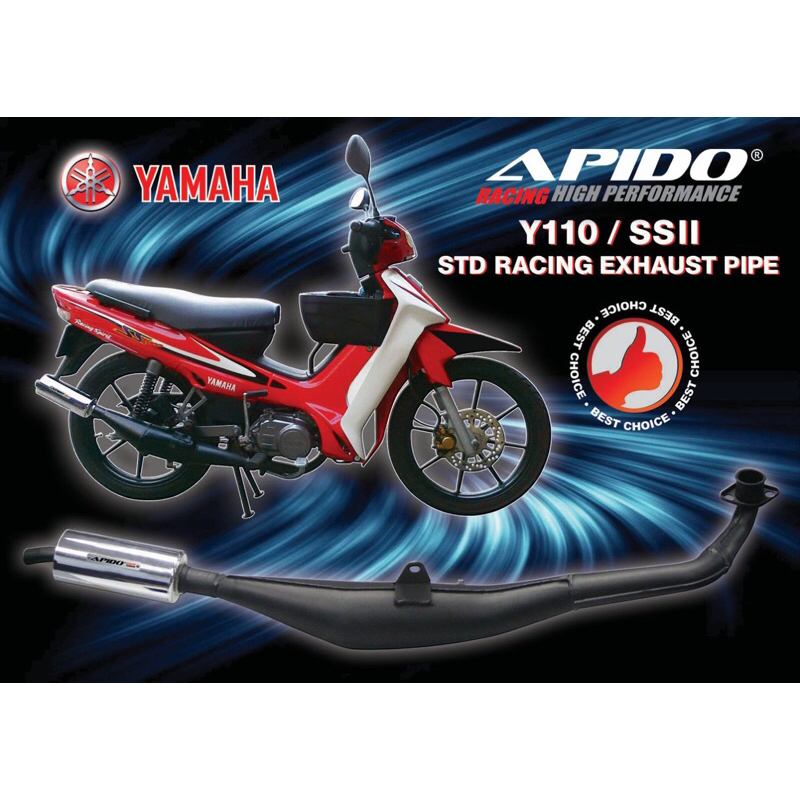 knalpot f1zr standar racing apido original - knalpot standar racing f1zr - knalpot std racing f1zr f