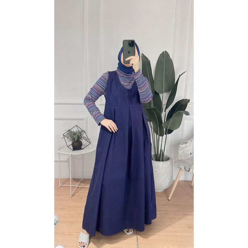 (COD) Athayaa set overall || Athayaa dress cotton triset | dress triset | gamis Triset | oneset over