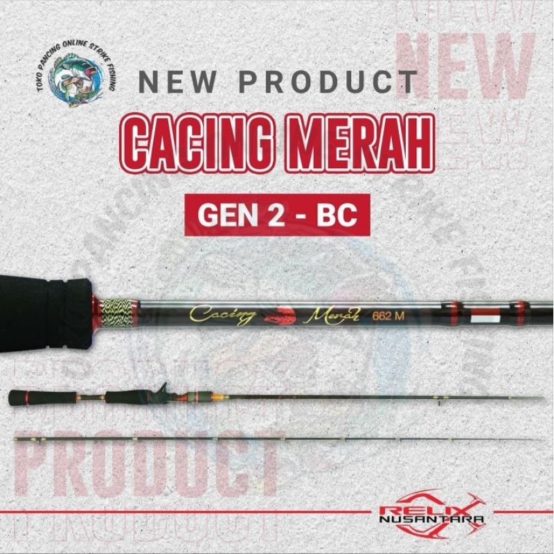JORAN CACING MERAH BC 662M GEN 2 RELIX NUSANTARA