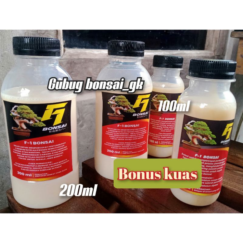 FORMULA KAMBIUM F1 salep kambium bonsai 100 dan 200ml