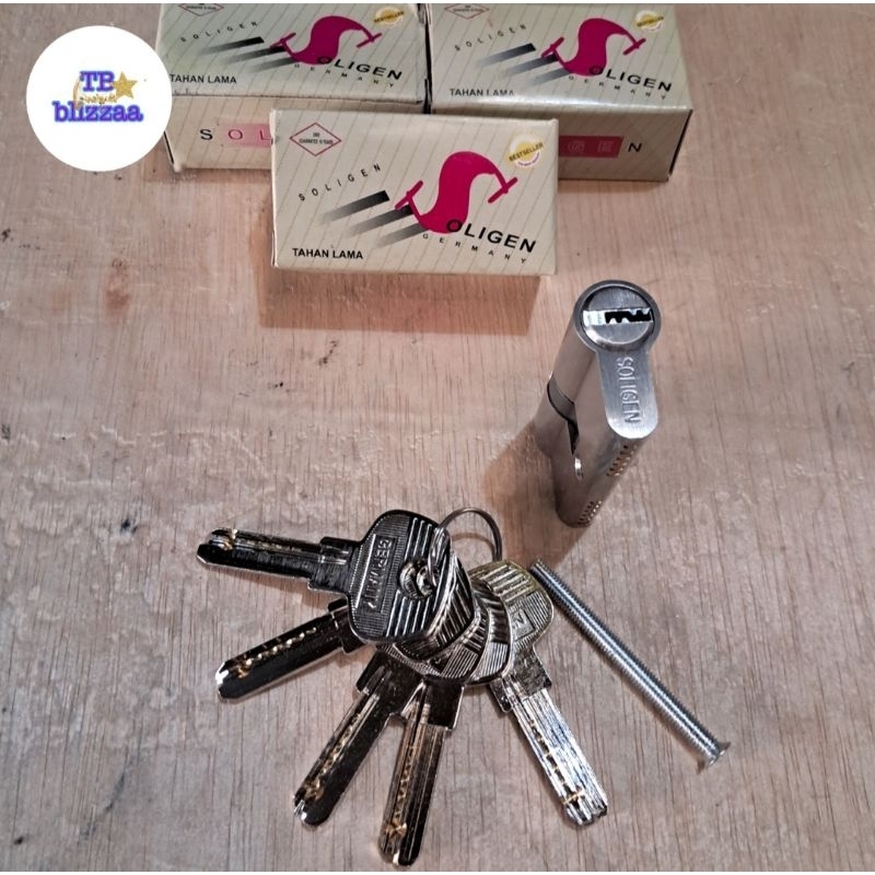 Kunci Selinder 60mm Soligen Germany Silinder Kunci Selinder Besar Kunci Key Cylinder 60mm