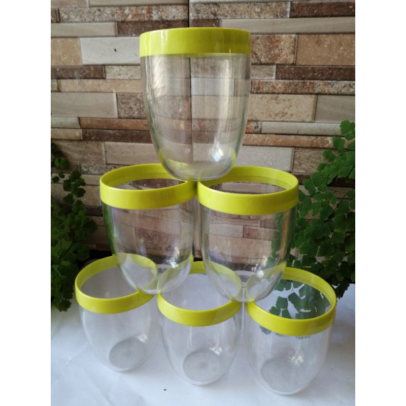 Allegra glass tupperware / Allegra gelas / gelas tupperware (1)