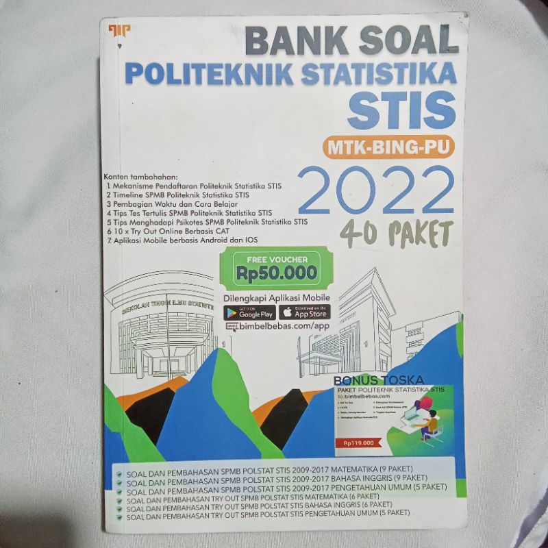 

Bank Soal Kedinasan Polstat STIS Toska