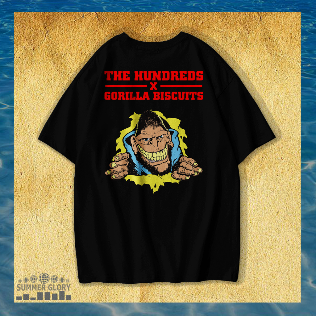GORILLA BISCUITS X THE HUNDREDS / T SHIRT GORILLA BISCUITS X THE HUNDREDS