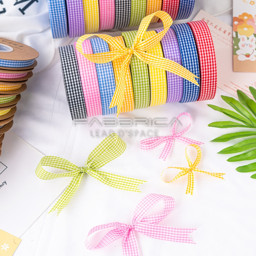 

Pita Motif Kotak 1/2 inch 1.25 cm Kain Hiasan Dekorasi Hampers Parcel Kado