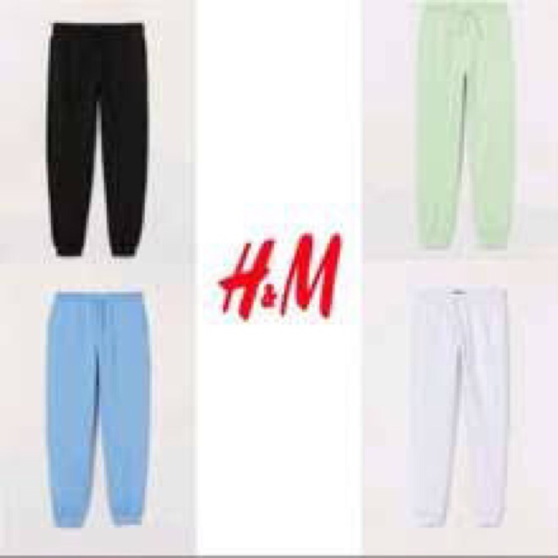 H&M Jogger Sweatpants / Jogger Unisex / Jogger Wanita Pria / Jogger HNM / Sweatpants HNM