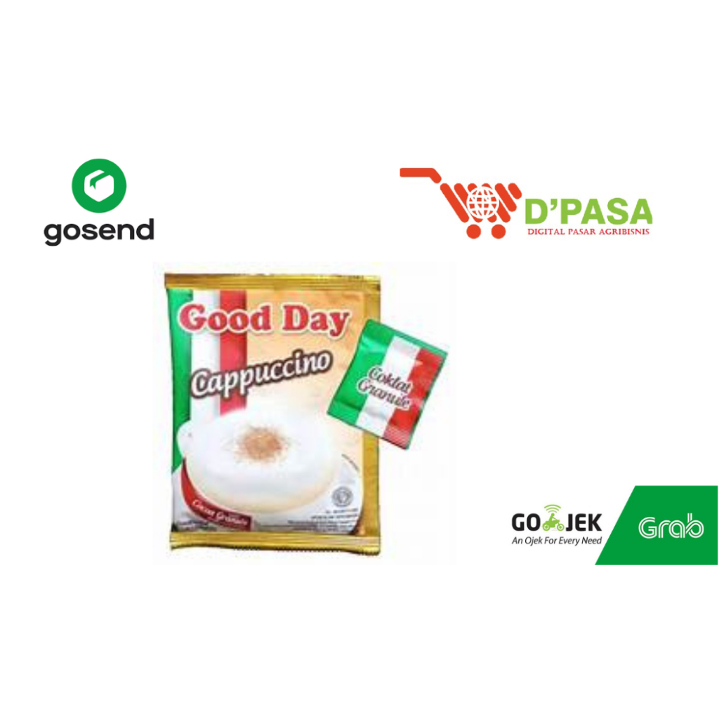 

KIRIM INSTAN Good Day Cappuccino 25gr Isi 10 sachet