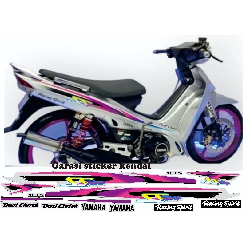 striping sstwo fizr silver dan hitam