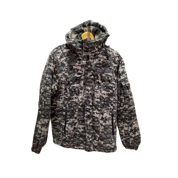 Jaket Army camoJaket snowboard Camo tebalJaket GunungBulang camojaket blue cap