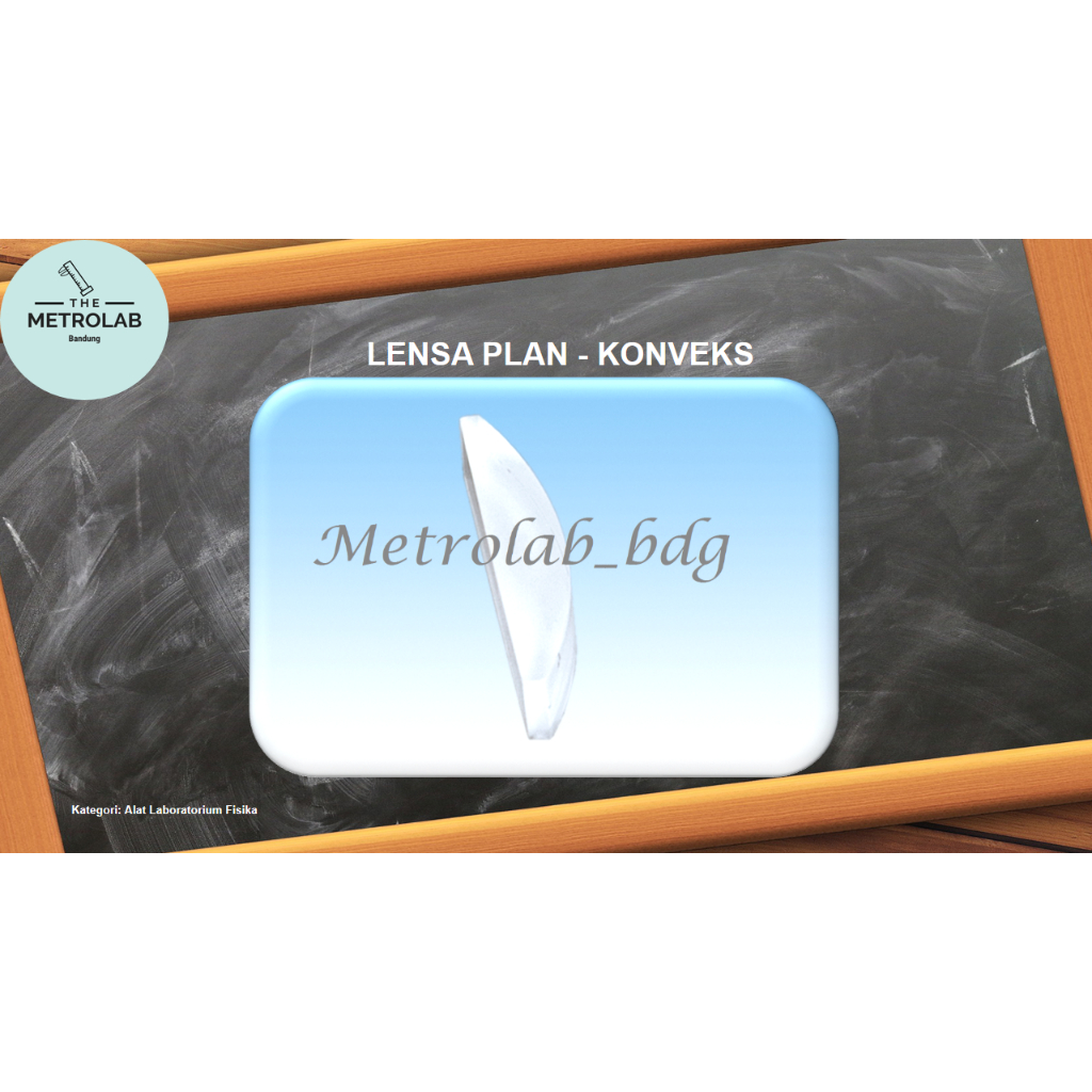 Lensa Plan-Konveks | Lens Model, Plano-Convex