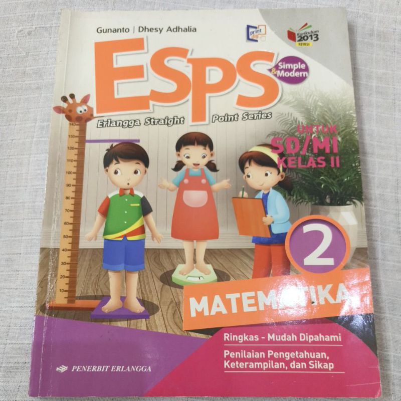 Esps matematika erlangga kelas 2sd