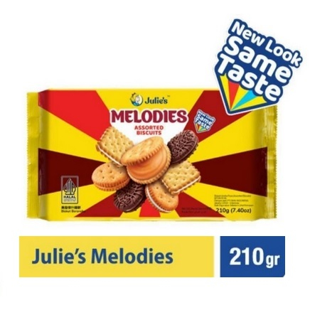 

Julie's Melodies Assorted Biscuits/ Julies Biskuit Aneka Rasa 210g