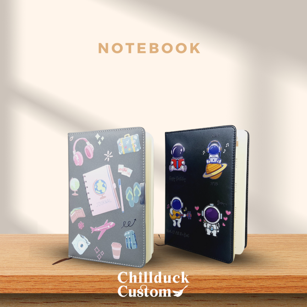 

Buku Catatan / Noted Book Custom Cover Uv Print