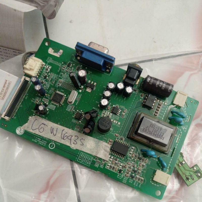 mesin monitor LED LG 1643 s