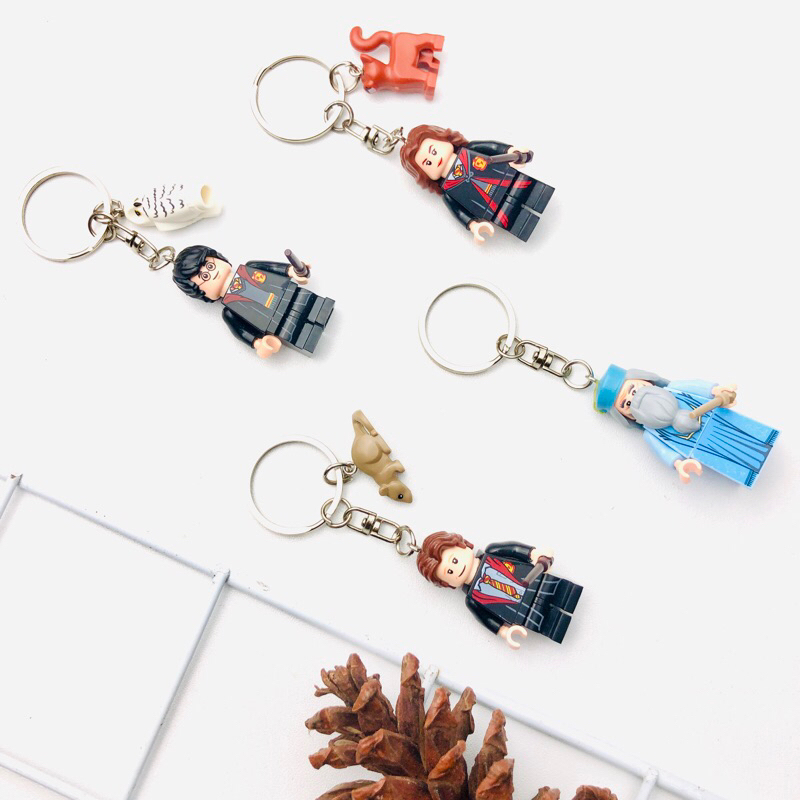 Harry Potter series Keychain | Minifigure Keychain Harry Potter series