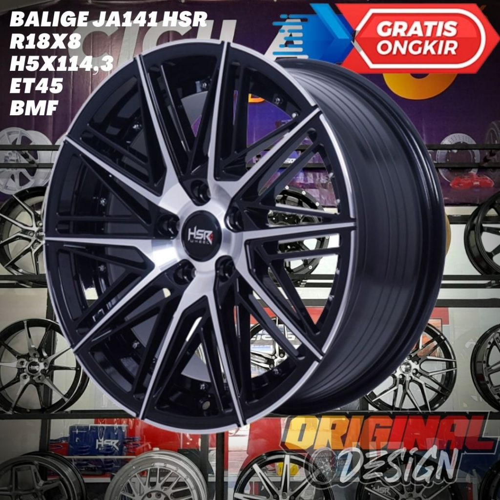 Velg Mobil Shuma , Sportage , Sorento , Sonet , HSR BALIGE Ring 18 R18