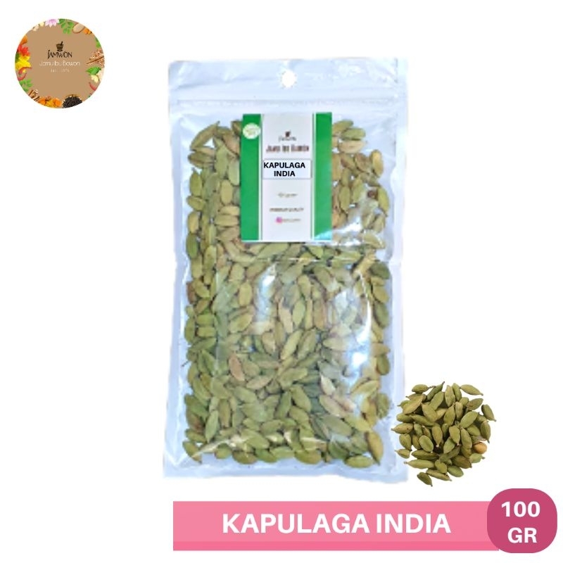 

100 Gram Kapulaga India | Kapulaga Arab | Kapulaga Hijau