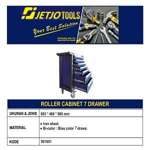 Roller Cabinet 683x460x980 JETJO TOOLS 901601 / Cabinet 7 Drawer LAKONI PRO