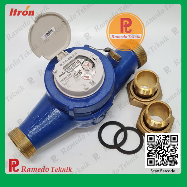 Water Meter Itron Multimag 1,5 Inch - Meteran Air Bersih DN40 MM