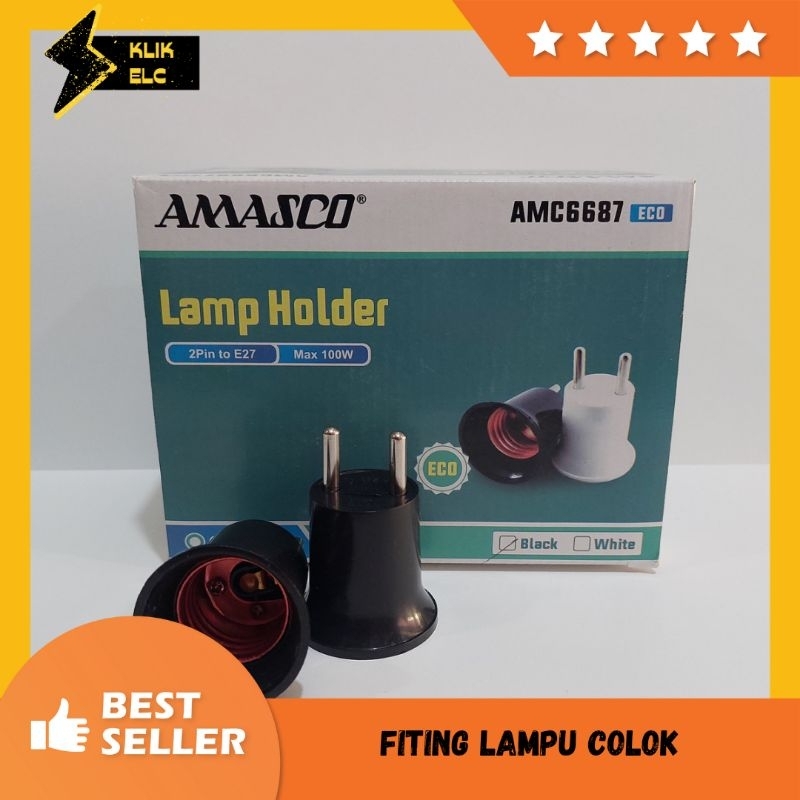 FITING LAMPU COLOK E 27 / COLOKAN LAMPU / ALAT TES LAMPU