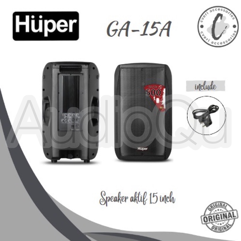 Speaker Aktif Huper GA 15 A / GA15 A / GA 15A / GA15A - 15 inch