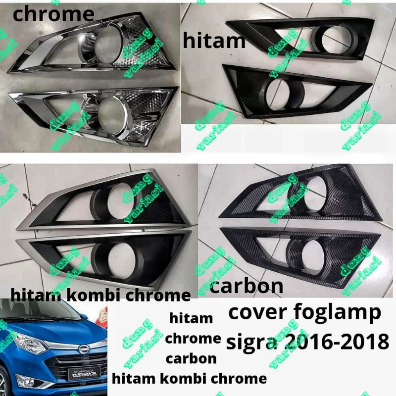ring foglamp sigra 2016 2017 2018 chrome