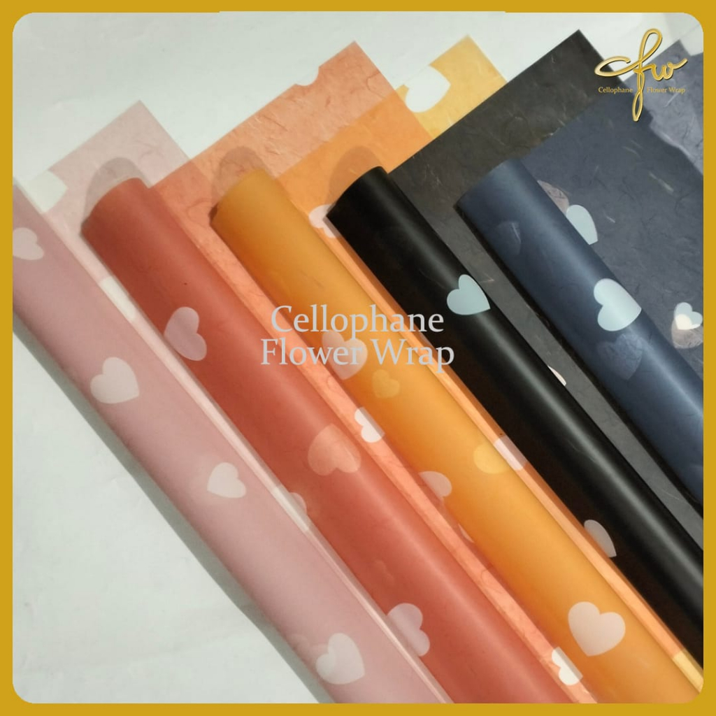 

Kertas Buket Love Cellophane Flowerwrapping