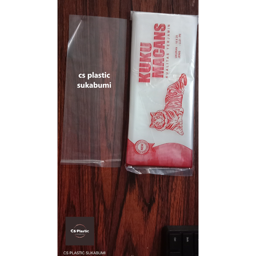 

Plastik PE 10X25 /Plastik sambal/Plastik makanan/Plastik es