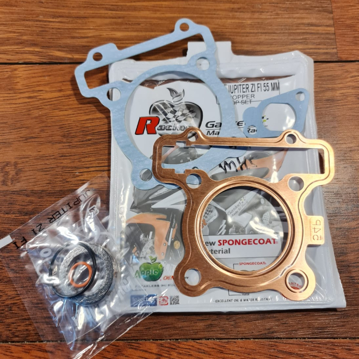 (MERK APPLE) YAMAHA JUPITER Z1 - 55MM/ 57MM/ 59MM PAKING TOPSET TEMBAGA