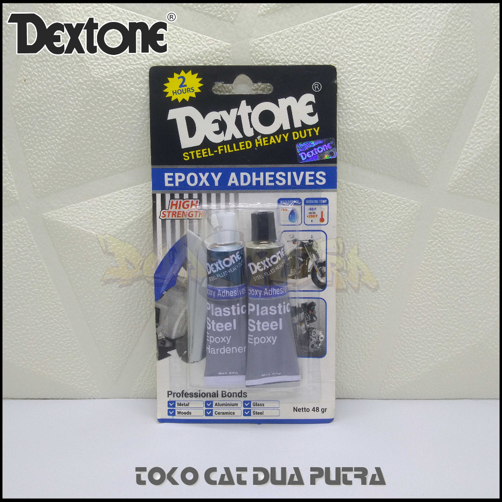 

Lem Dextone Epoxy Adhesives 2 Jam 48 gr