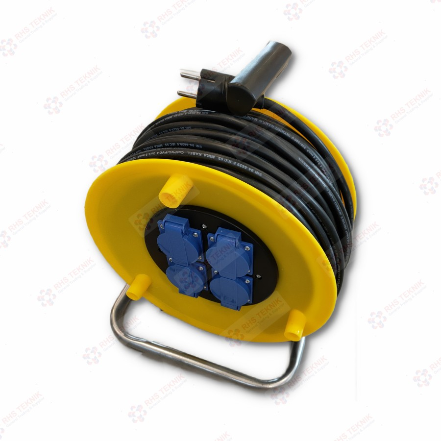 Kabel roll stopkontak 2 x 2.5mm 30mtr SNI IP44