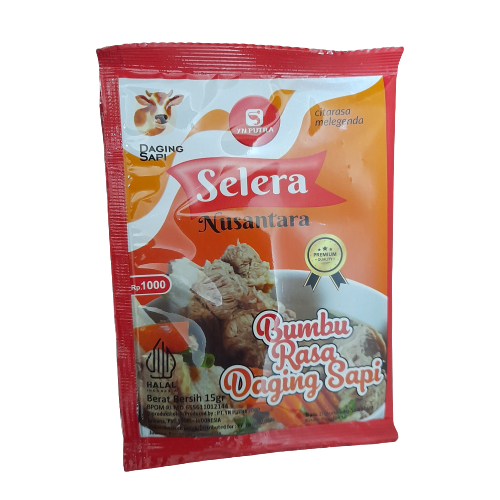 

Bumbu Rasa Daging Sapi Selera Nusantara