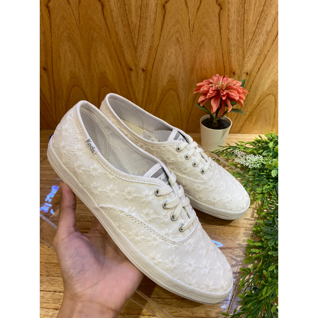 Keds Sepatu Wanita Champion Starburst White - WF66920 Original Store