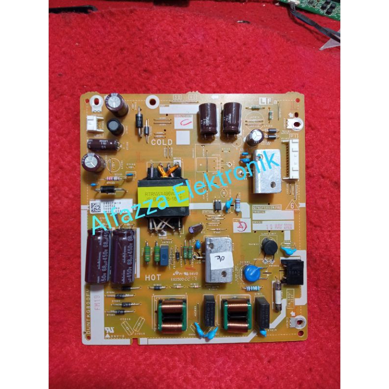 Power Supply Tv Led Sharp 2T-C42BG1I C42BG11 - Regulator Sharp 2T-C42BG1I 2T C42BG1I